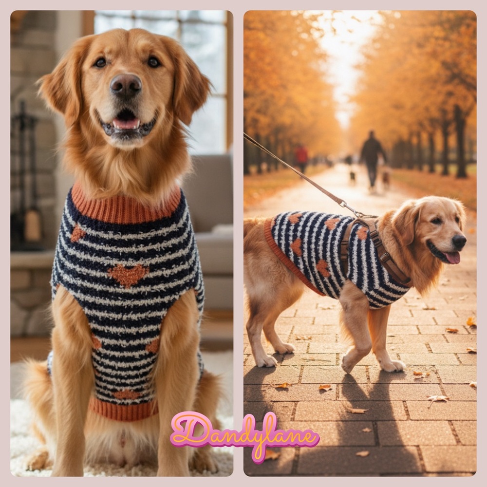 New Old Navy Heart Stripe Sweater Size Large